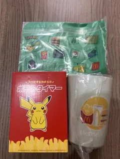 マクドナルド ポケモン とびだすピカチュウ ポテトタイマー ポーチ