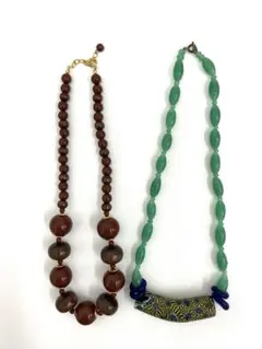 40.892【ネックレス　2本セット】ヴィンテージ　アンティーク