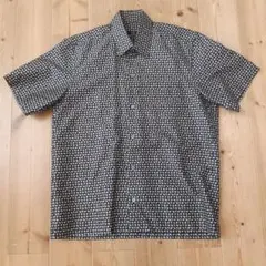 JiM THOMPSON　シルク100% 象柄 半袖シャツのサムネイル