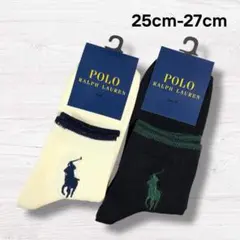 POLO RALPH LAUREN メンズ靴下　ソックス　２足セット