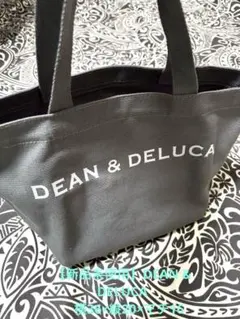 【新品未使用品】DEAN & DELUCA グレー トートバッグ36×20×16