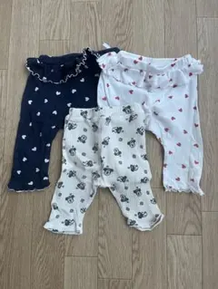 70サイズ ボトムス3点セット