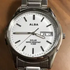 ALBA 防水ソーラー メンズ 腕時計