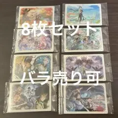 原神　ウエハース2　シール8枚セット