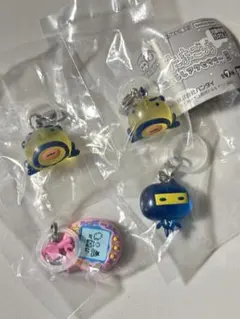 新品未使用 4個セット たまごっち めじるしアクセサリー3 カプセルトイ