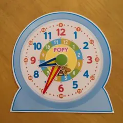 POPY 知育時計 カラフルデザイン