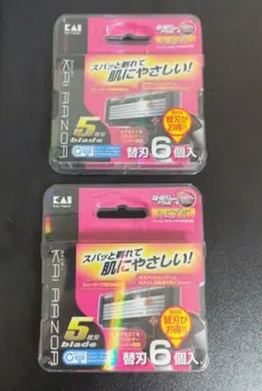 KAI RAZOR 5枚刃 替え刃 6個入り BSE-6KR58 (2個セット)のサムネイル