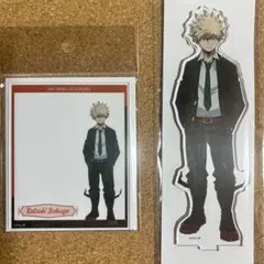 ヒロアカ　爆豪　アクリルフォトフレームカード　アクスタ　マルイPOP-UP