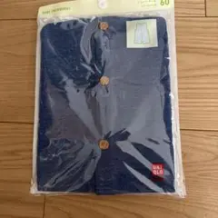 UNIQLO ベビー ショートオール 60cm ブルー