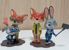 ズートピア Fluffy Puffy フィギュア ジュディ ニック セット - メルカリ