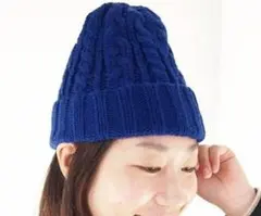 ニット帽 レディース ニット 防寒 秋冬 ケーブル編み