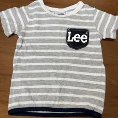 Lee キッズ Tシャツ ボーダー ポケット付きのサムネイル