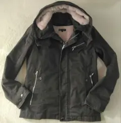 MK ミッシェルクラン　ボアライナー付きブルゾン　ジャケット　カーキ　46 S