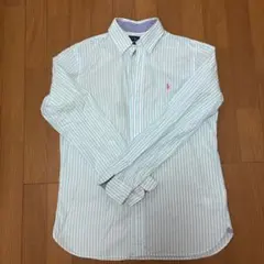 ラルフローレン　polo コットンストライプシャツ