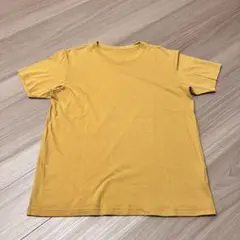 【極美品✨】 Tシャツ L クルーネック 黄色 夏服 激安 お得 春服 半袖 夏