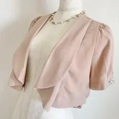 定10500円 百貨店 シアーパーティドレス用 ボレロ ジャケット M 9号