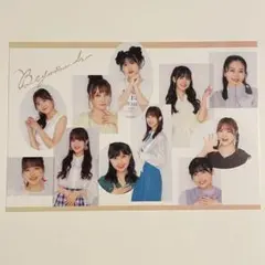 Beyooooonds 25周年FC会員特典 엽서
