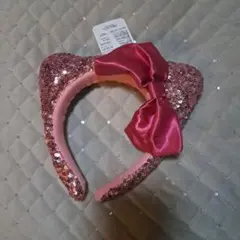 USJ ハローキティ カチューシャ ピンクリボン