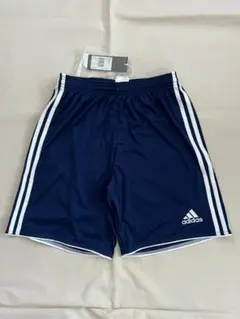 adidas アディダス　ハーフパンツ ネイビー　サッカーウエア　メンズＬサイズのサムネイル