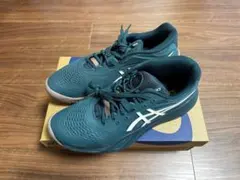 【美品】アシックス ゲルレゾリューション10 (27.5cm) オールコート用