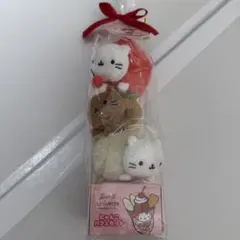 にゃんにゃんにゃんこ にゃんこパフェセット サンエックス ぬいぐるみ