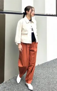 【新品未使用】ユニクロ ジャージーリラックスジャケット XL オフホワイト