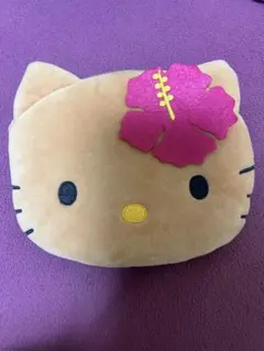 ハローキティ ポーチ 花付き