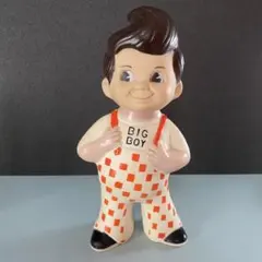 ②BIGBOY ビッグボーイ　コインバンク　ソフビ　アメトイ　アドバタイジングのサムネイル