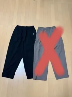 GU ミハラヤスヒロ　ワイドテーパードトラウザー　ブラック　Sサイズ