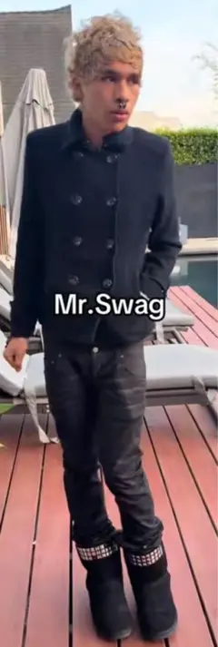 Schott ピーコート ネイビー ダブルブレスト swag y2kのサムネイル