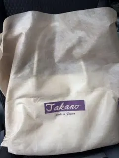 Takano ハンドバッグ クロコ型押し ホワイト