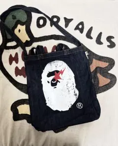帆布 ボディバッグ バッファロー フレンチブルドッグ キャンバス 松岡