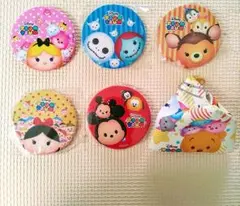 ディズニーツムツム　手鏡　ミラー　小物ポーチ