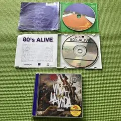 コールドプレイ2枚組　レッチリ　80's ALIVE CD 計4枚