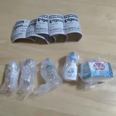 Pigeon ピジョン　ガチャ　ミニチャーム　5種セット