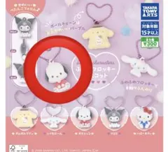 サンリオキャラクターズ ふわわフロッキーマスコット　ポチャッコ