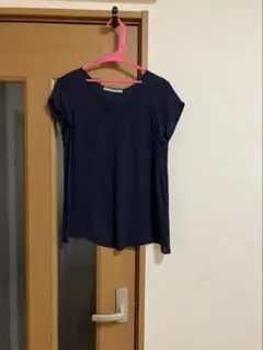 セオリーリュクスのシルク100%の半袖ブラウス