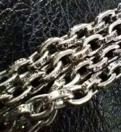 新品　約60cm ペーパーチェーン　silver925