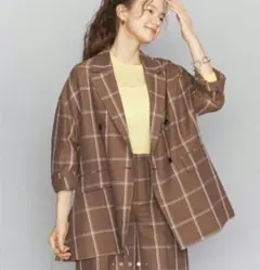 BY UNITED ARROWS サイドスリットダブルジャケット