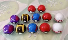 ポケモンゲットコレクションズ ミニサイズ モンスターボール型ケース 12個セット