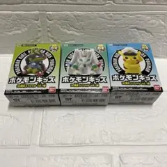 ポケモンキッズ　30周年スペシャル　ピカチュウ　　ジガルデ　メガルカリオ　3種類