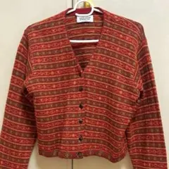 UNITED COLORS OF BENETTON Vネックニットカーディガン