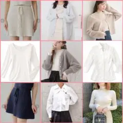 定価45.000円。レディース衣類まとめ売り10点。新品タグ付き多数有。春秋冬