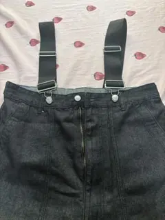 【新品未使用】デニムサロペット　生地しっかり LOGOSのサムネイル