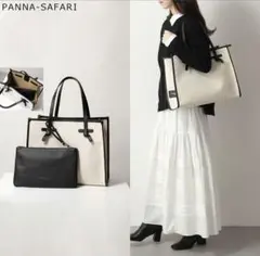 【新品】ジャンニキアリーニ　マルチェッラＭ　ポーチ・保管袋つき　白