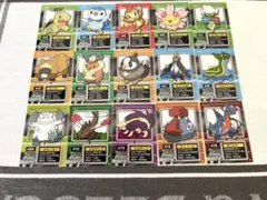 ポケモン　POKETMONSTERS  指人形　シール　15枚まとめ売り