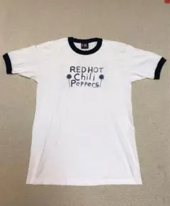 レッチリ 半袖 白 リンガーT バンドT ビンテージ 00s レッチリ ヴィンテージ Tシャツ リンガー ロック バンド 菅田将