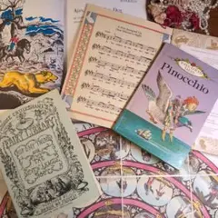 素敵な絵本5冊　アンティーク洋書　アンティーク絵本　ヴィンテージ絵本　オズボーン
