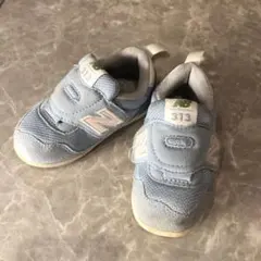 New Balance 313 ライトブルー ベビーシューズ スニーカー