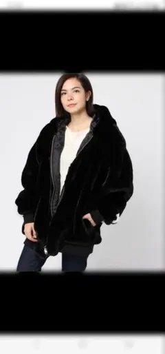 【即発送】DANKE SCHON ダンケシェーン ファーブルゾン 黒 FREE 2025年最新】danke schon ファーブルゾンの人気アイテム - メルカリ